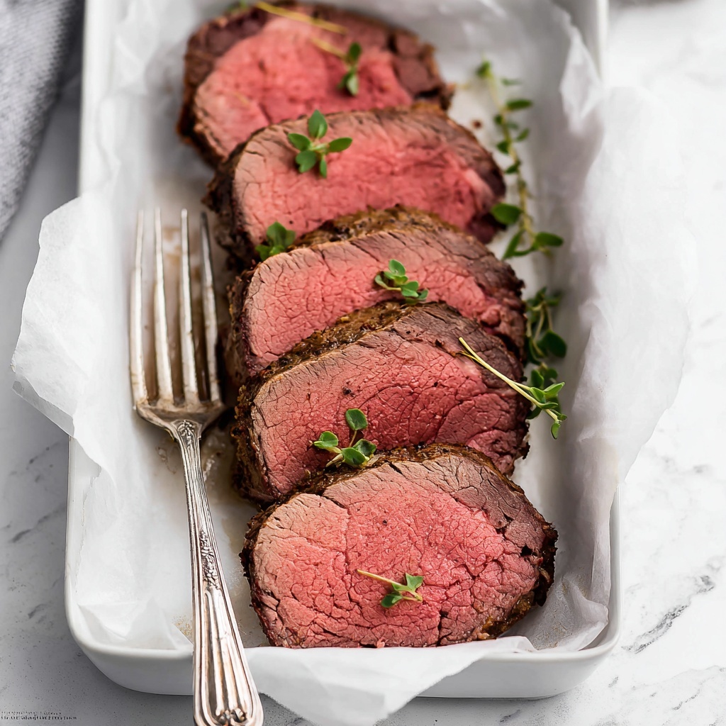 Air Fryer Beef Tenderloin Recipe - Recipe Image