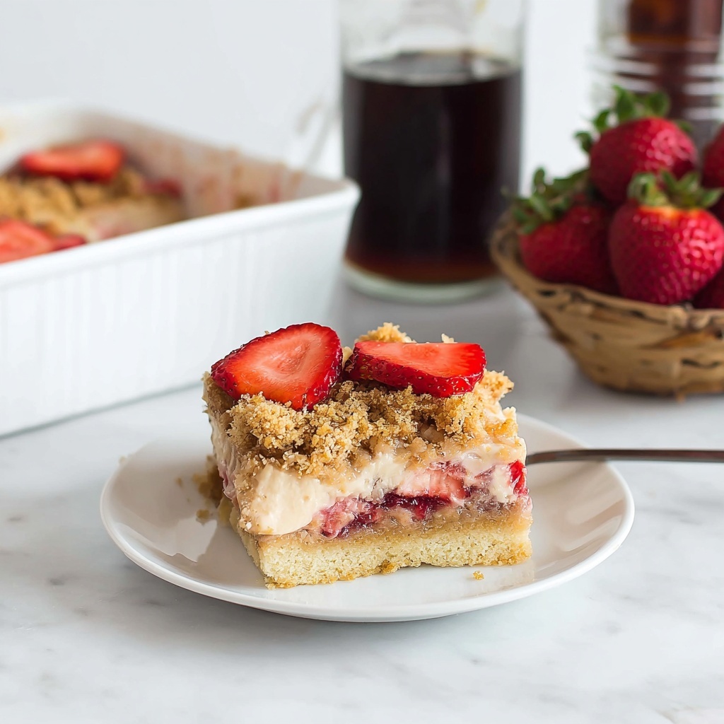 Strawberries and Cream French Toast Casserole Recipe - Recipe Image