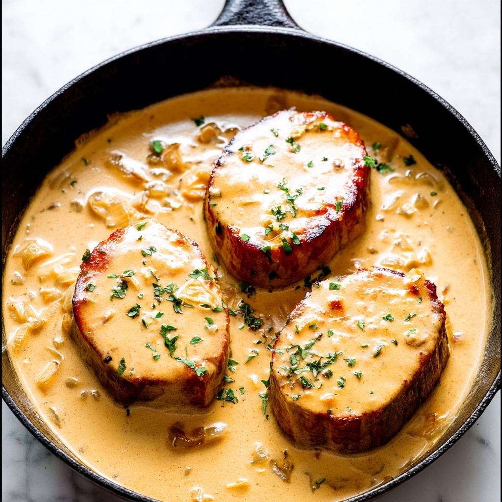 Smothered Pork Chops Recipe - Recipe Image