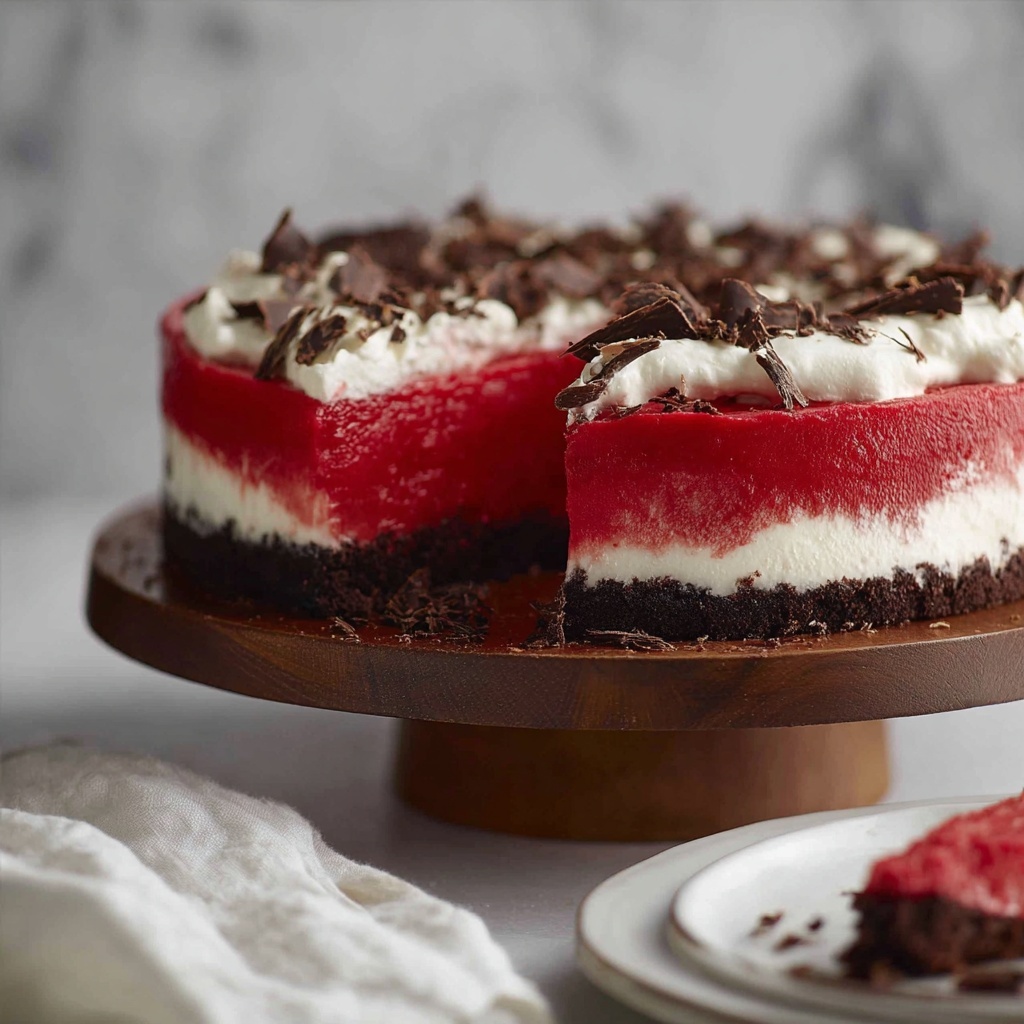 Red Velvet Cheesecake Recipe - Recipe Image