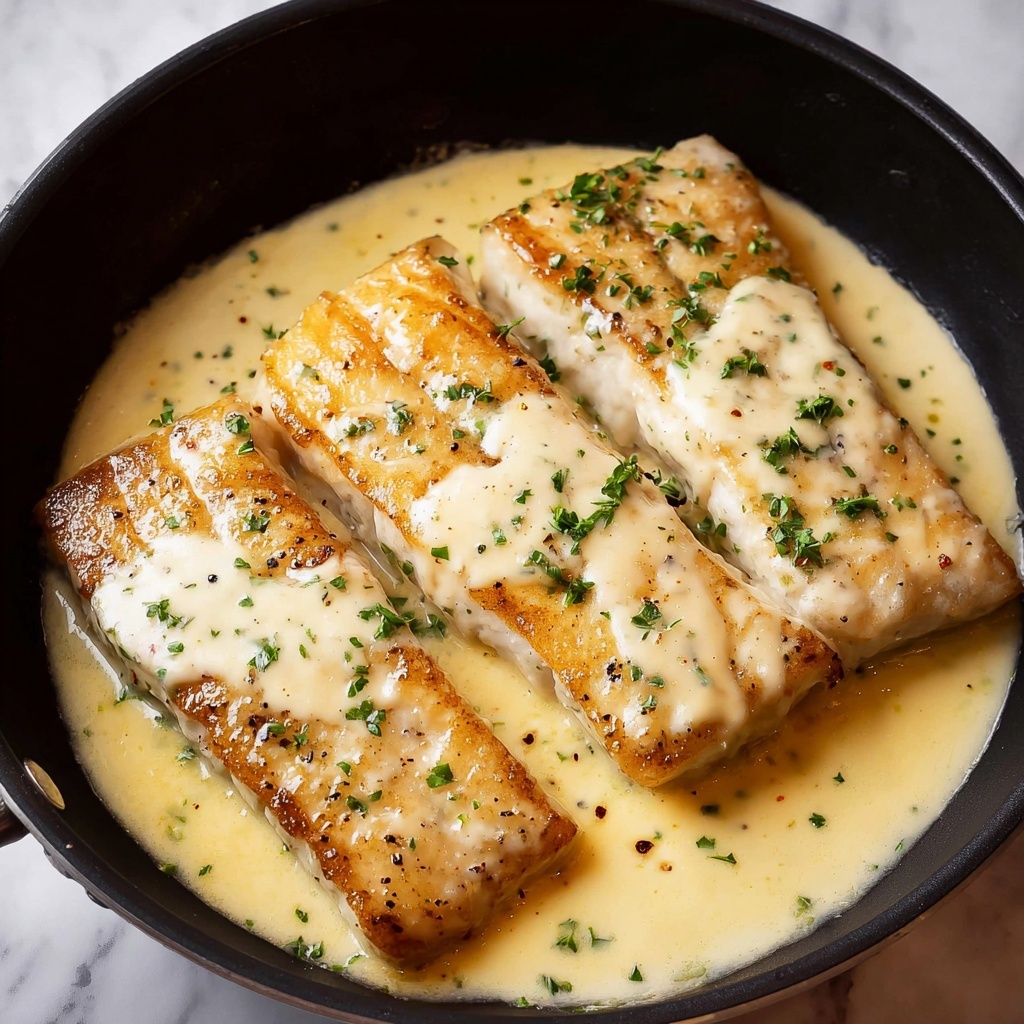 Fish with White Wine Sauce Recipe - Recipe Image