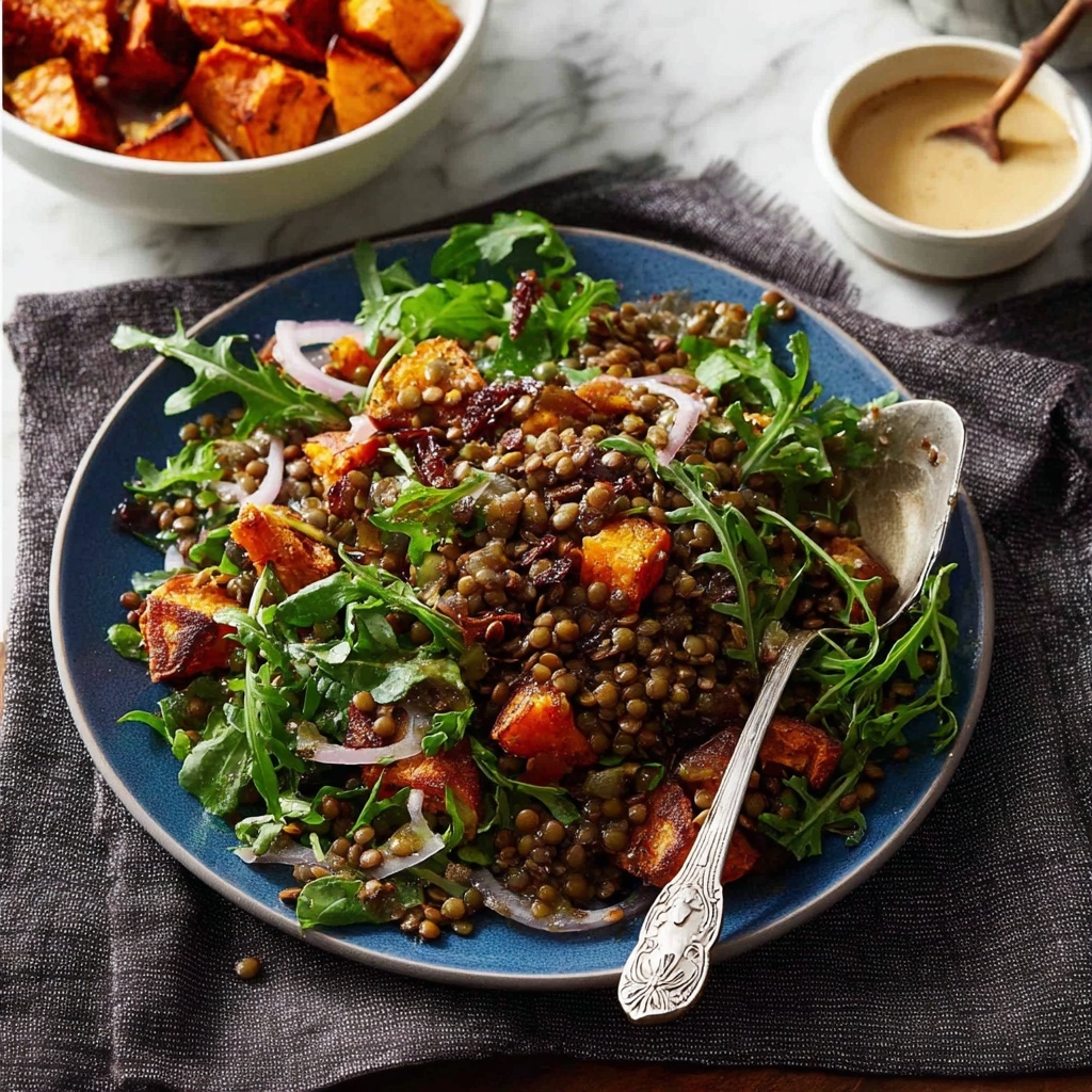Honey-Cinnamon Pumpkin Lentil Salad Recipe - Recipe Image