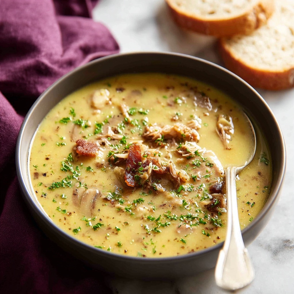Pea and Ham Soup (Slow Cooker or Stove) Recipe - Recipe Image