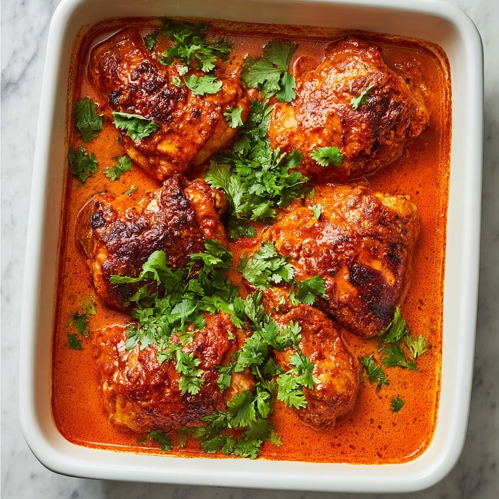 One-Pan Baked Butter Chicken Recipe - Recipe Image