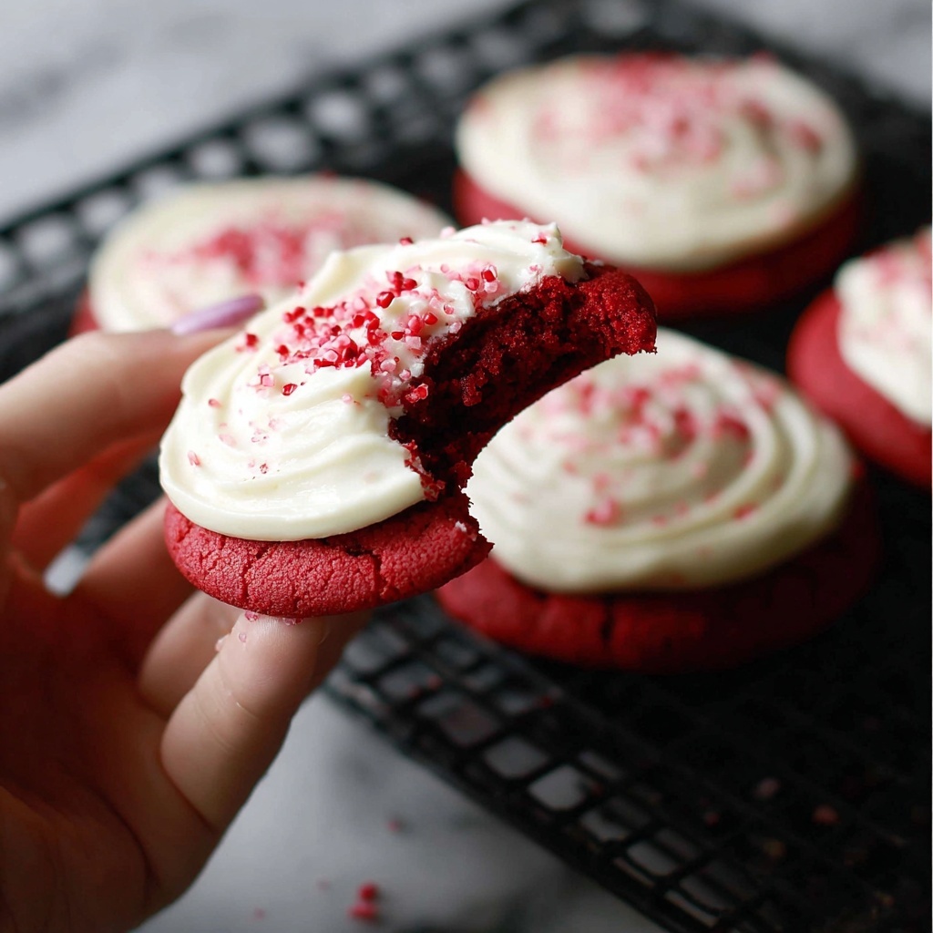 Red Velvet Cookies Recipe - Recipe Image