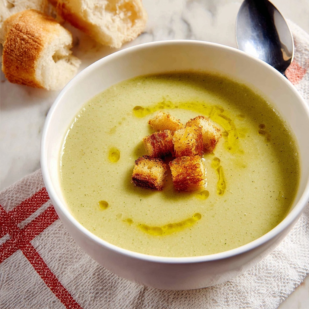 Creamy Healthy Broccoli Soup Recipe - Recipe Image