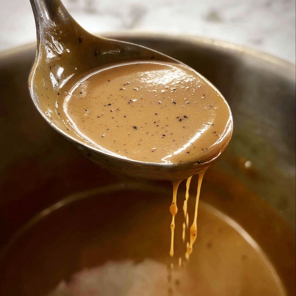 KFC-Inspired Homemade Gravy (Better Than The Original) Recipe - Recipe Image