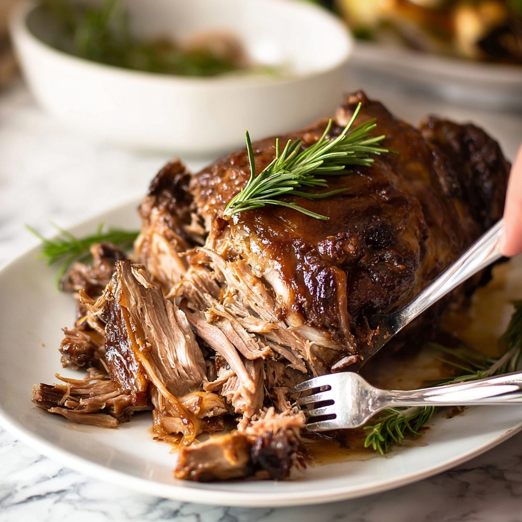 Slow Roast Leg of Lamb Recipe - Recipe Image