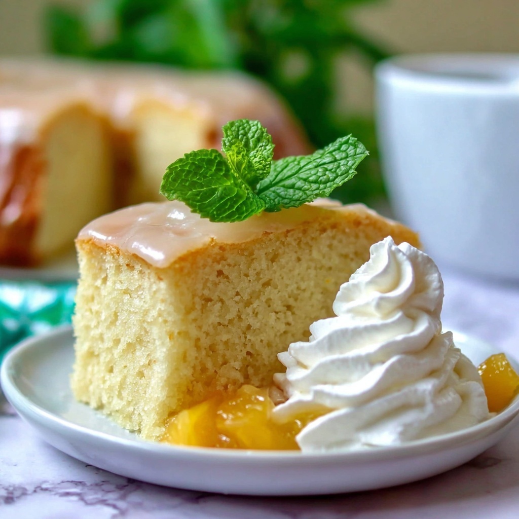 Instant Pot Mango Cake Recipe - Recipe Image