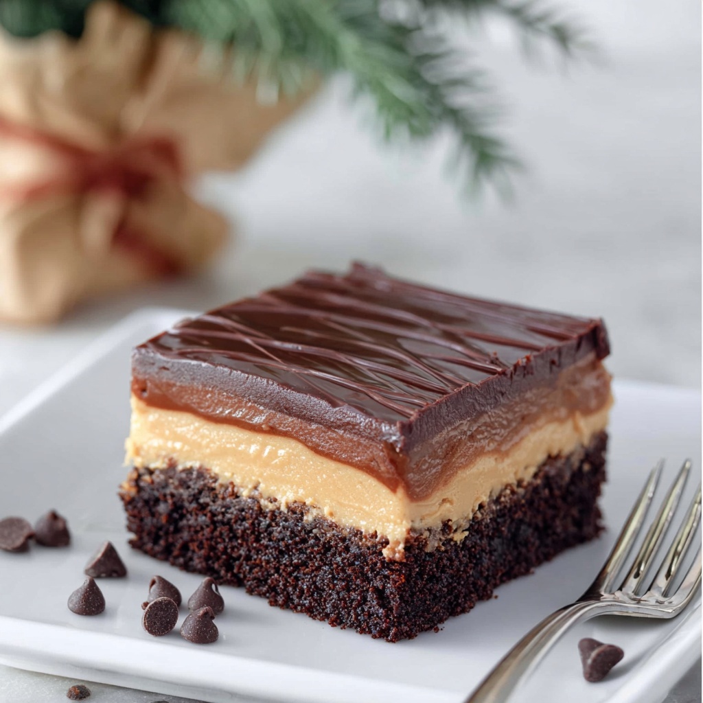 Buckeye Brownies Recipe - Recipe Image