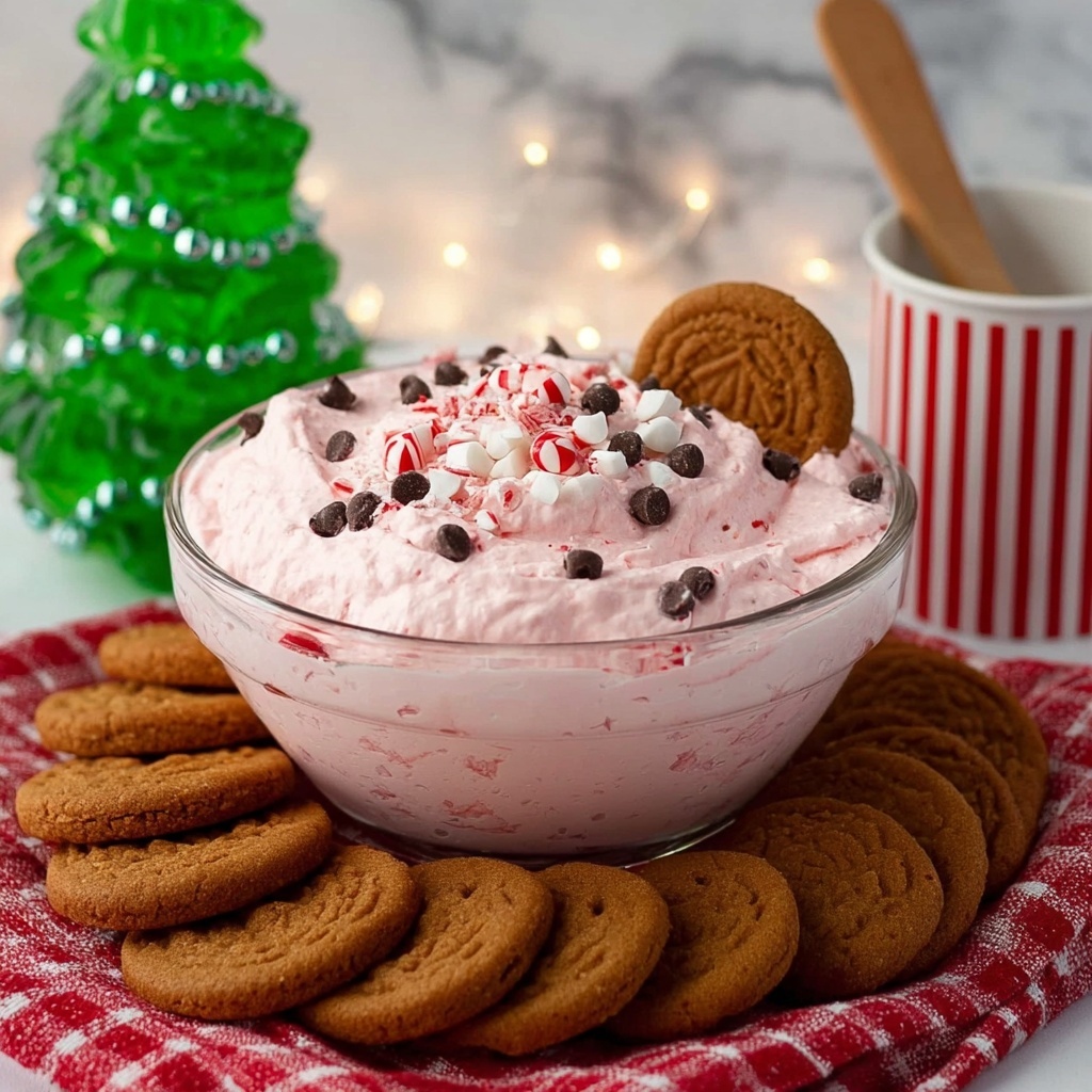 Boozy Peppermint Dip Recipe - Recipe Image