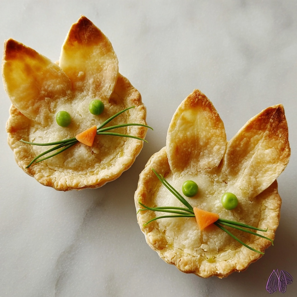 Easter Bunny Chicken Pot Pie Recipe - Recipe Image