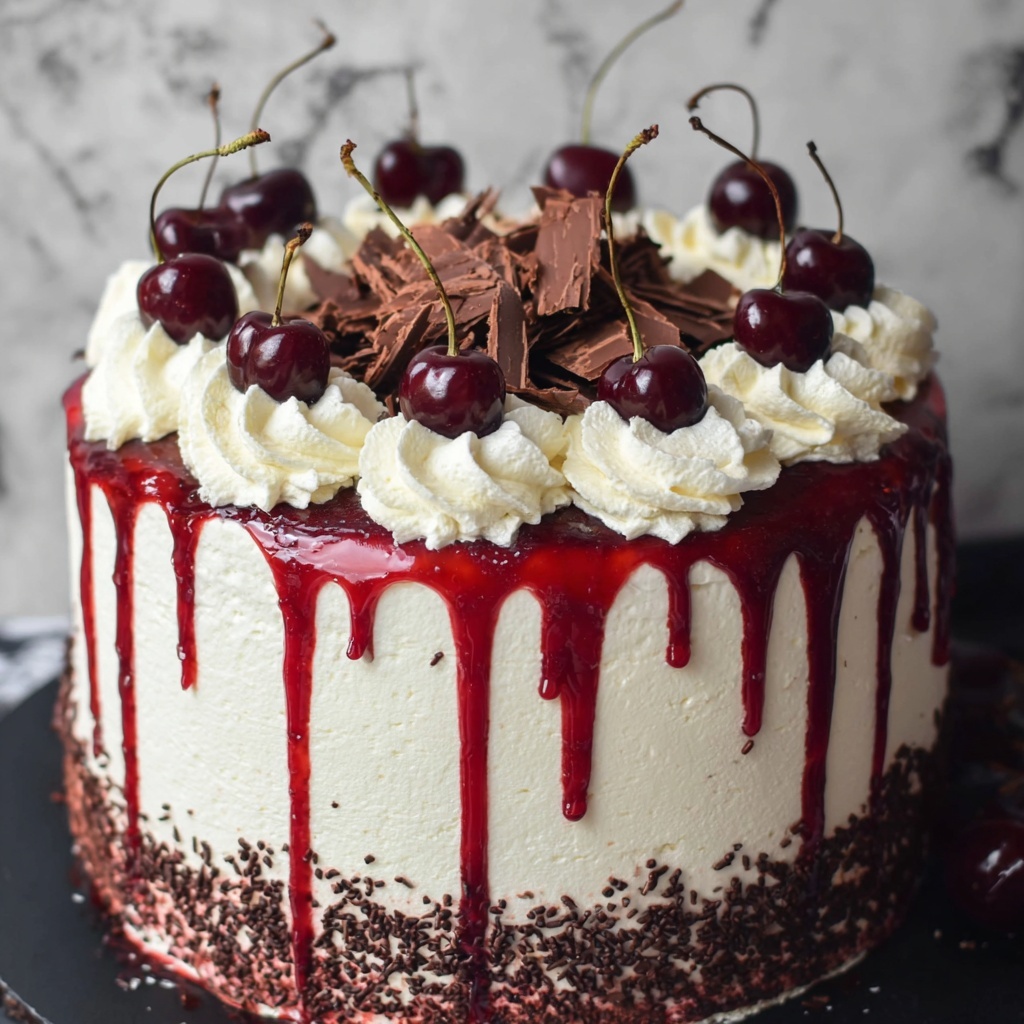 Black Forest Cake Recipe - Recipe Image