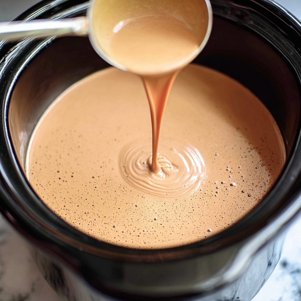 Overnight Croissant Breakfast Casserole with Sausage, Cheddar, and Creamy Gravy Recipe - Recipe Image