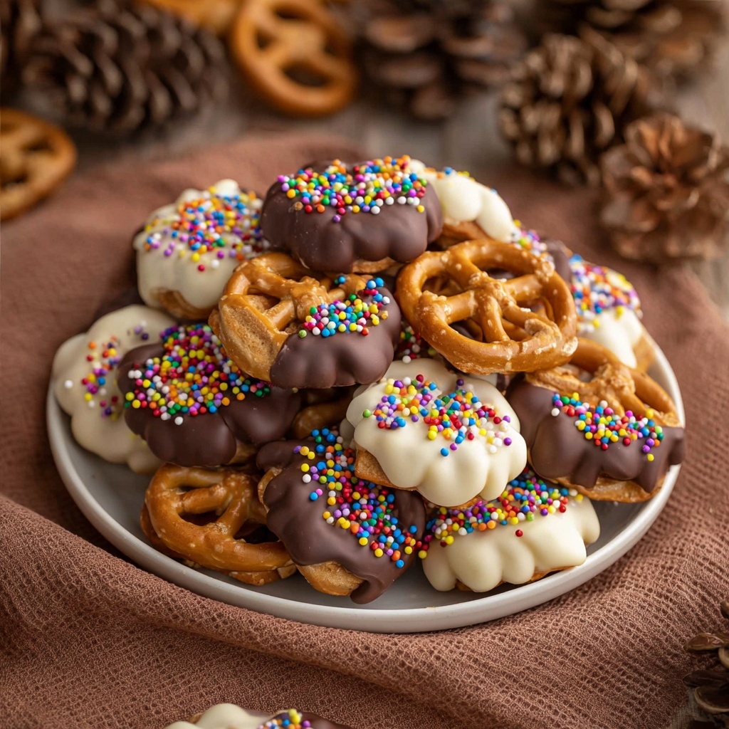 Peanut Butter Pretzel Bites Recipe - Recipe Image