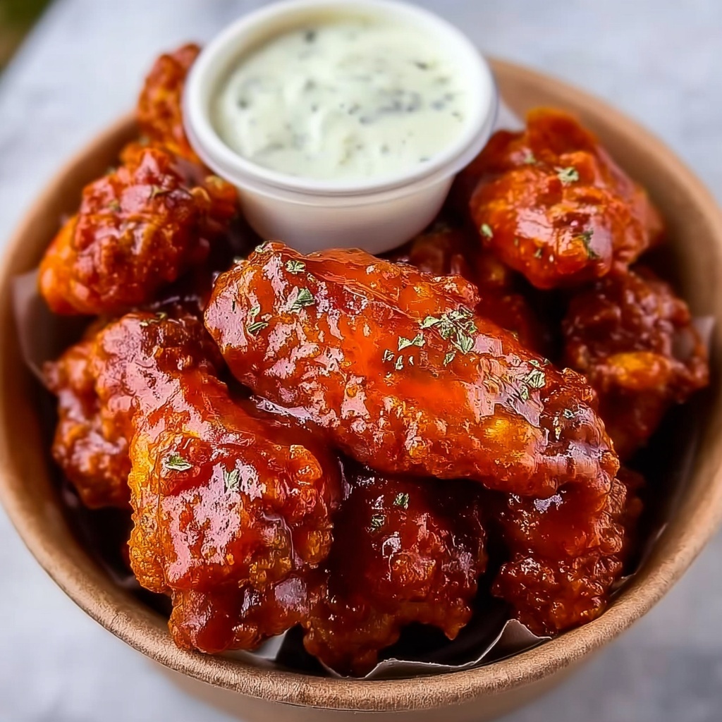 Unbeatable Buffalo Style Chicken Wings for Delicious Game Days Recipe - Recipe Image