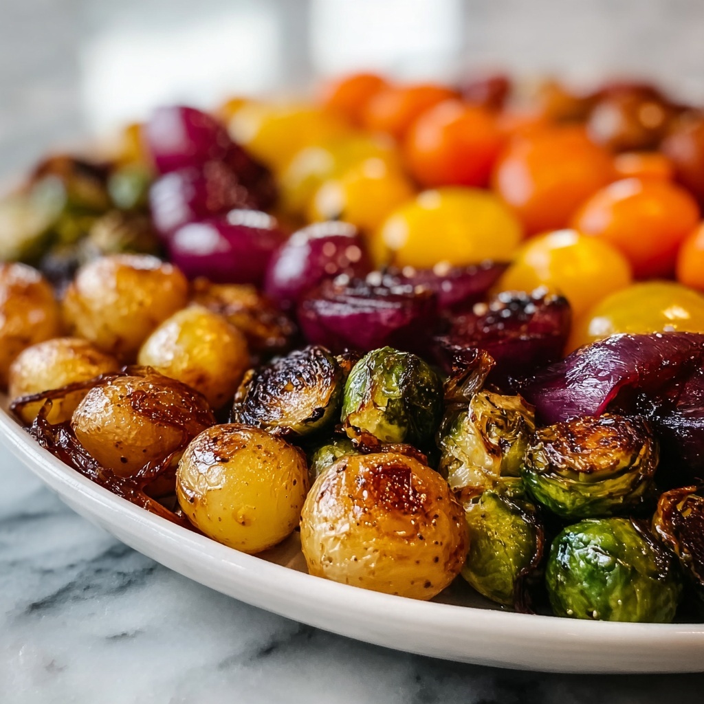 Delicious Balsamic Glazed Roasted Vegetables Recipe - Recipe Image