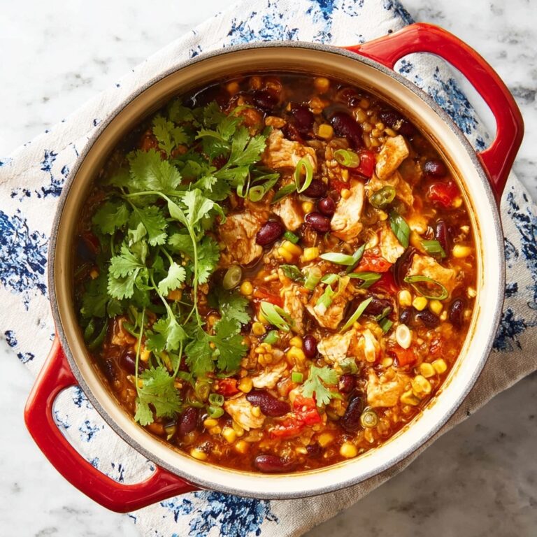 One Pot Chicken Burrito Bowls Recipe