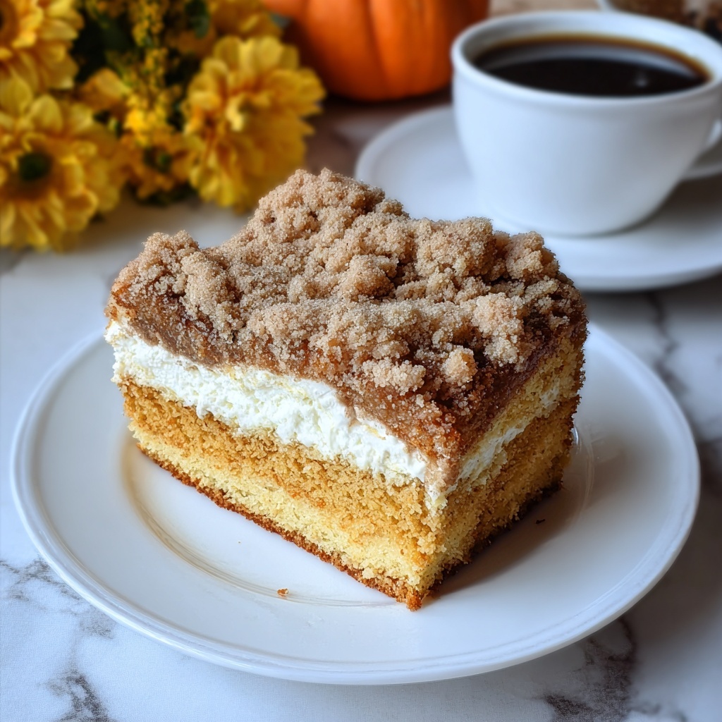 Moist Pumpkin Crumb Cake Recipe - Recipe Image