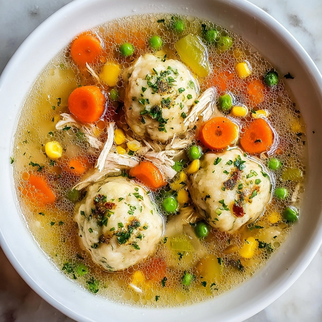 One Pot Chicken Dumpling Soup Recipe - Recipe Image