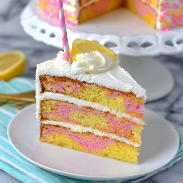 Pink Lemonade Cake Recipe