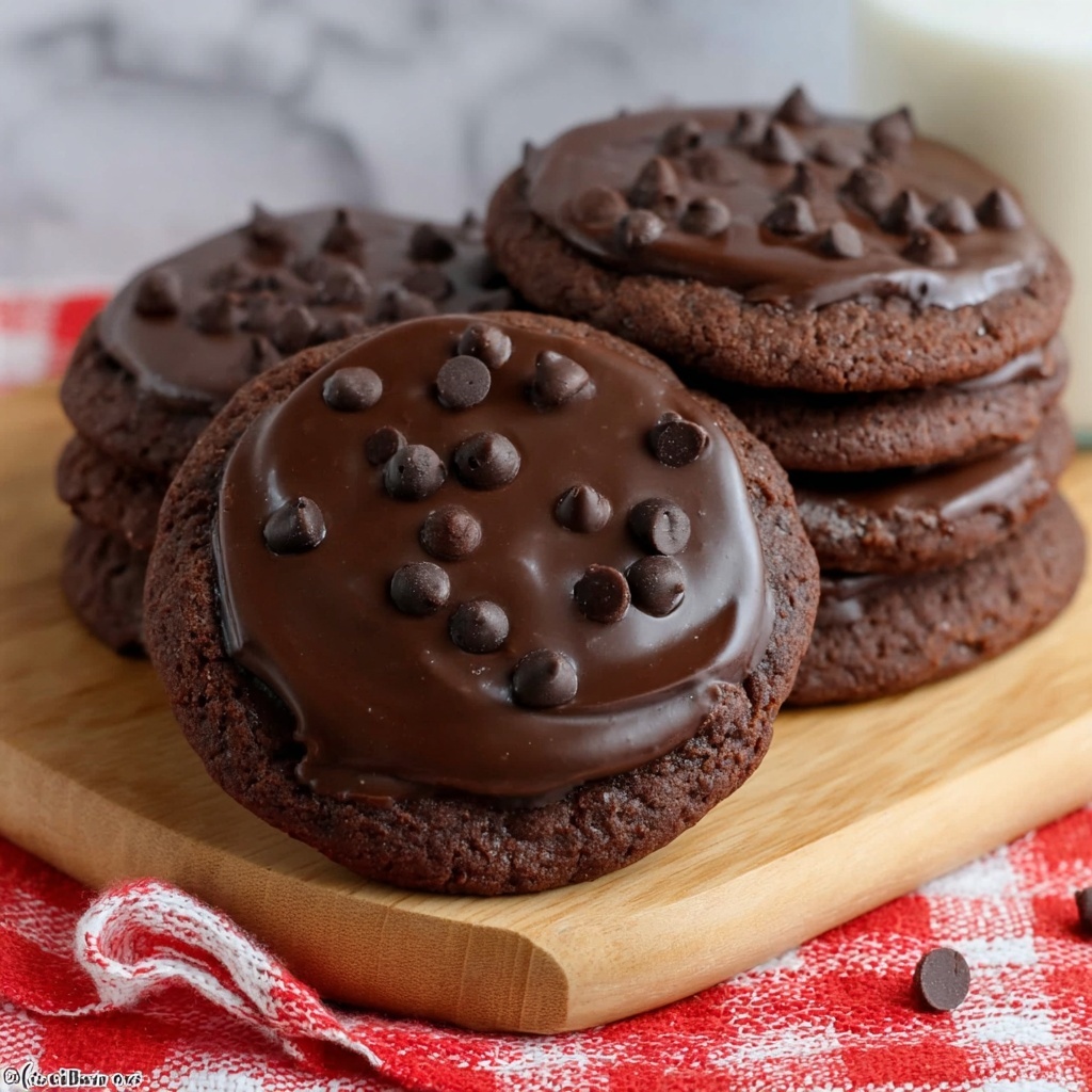 Chocolate Blackout Cookies Recipe - Recipe Image