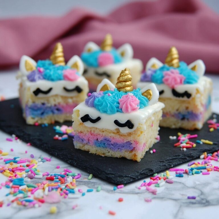 Easy Unicorn Petit Fours Recipe