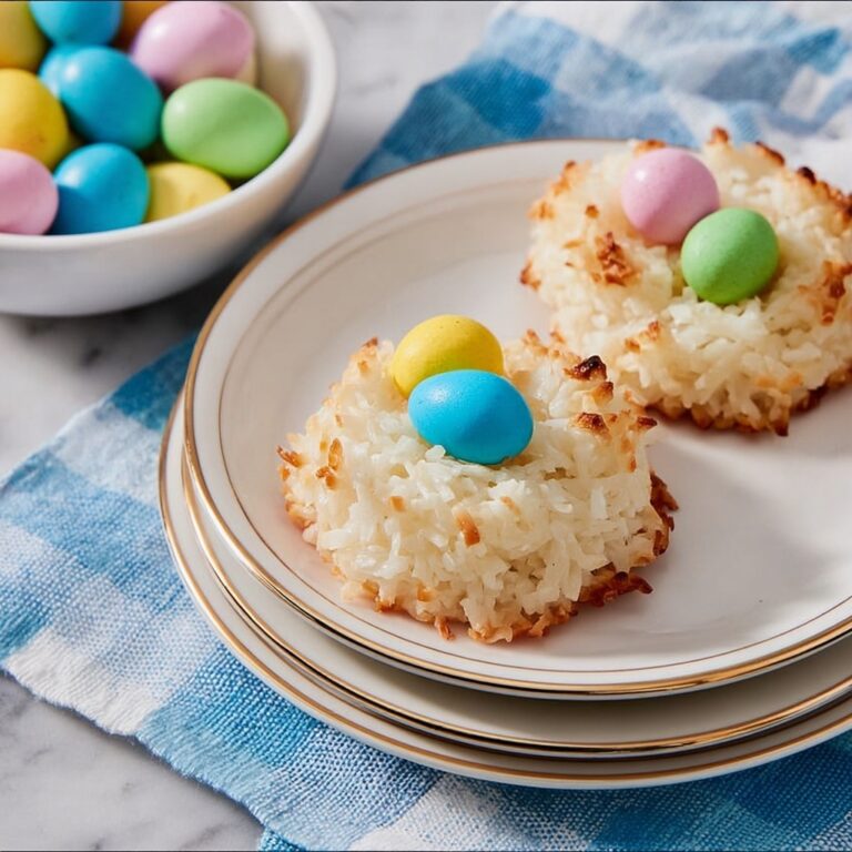 Coconut Macaroons Easter Birds’ Nests Recipe