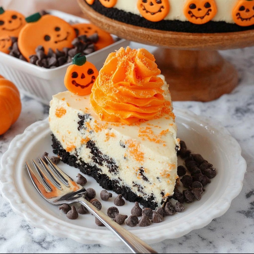 Halloween Peeps Cheesecake Recipe - Recipe Image