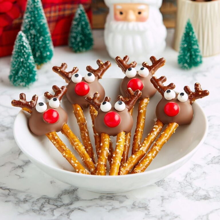 Reindeer Pretzels Recipe