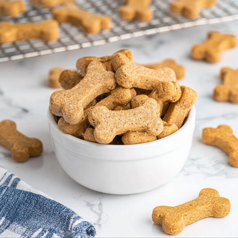 Homemade Pumpkin Peanut Butter Dog Treats Recipe