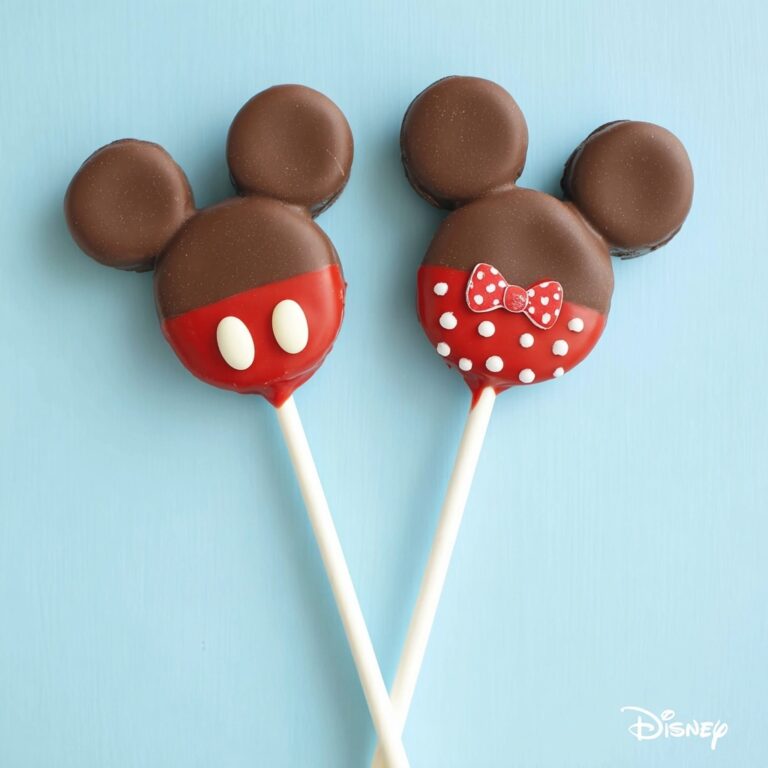 Easy Mickey and Minnie Mouse Treats Recipe