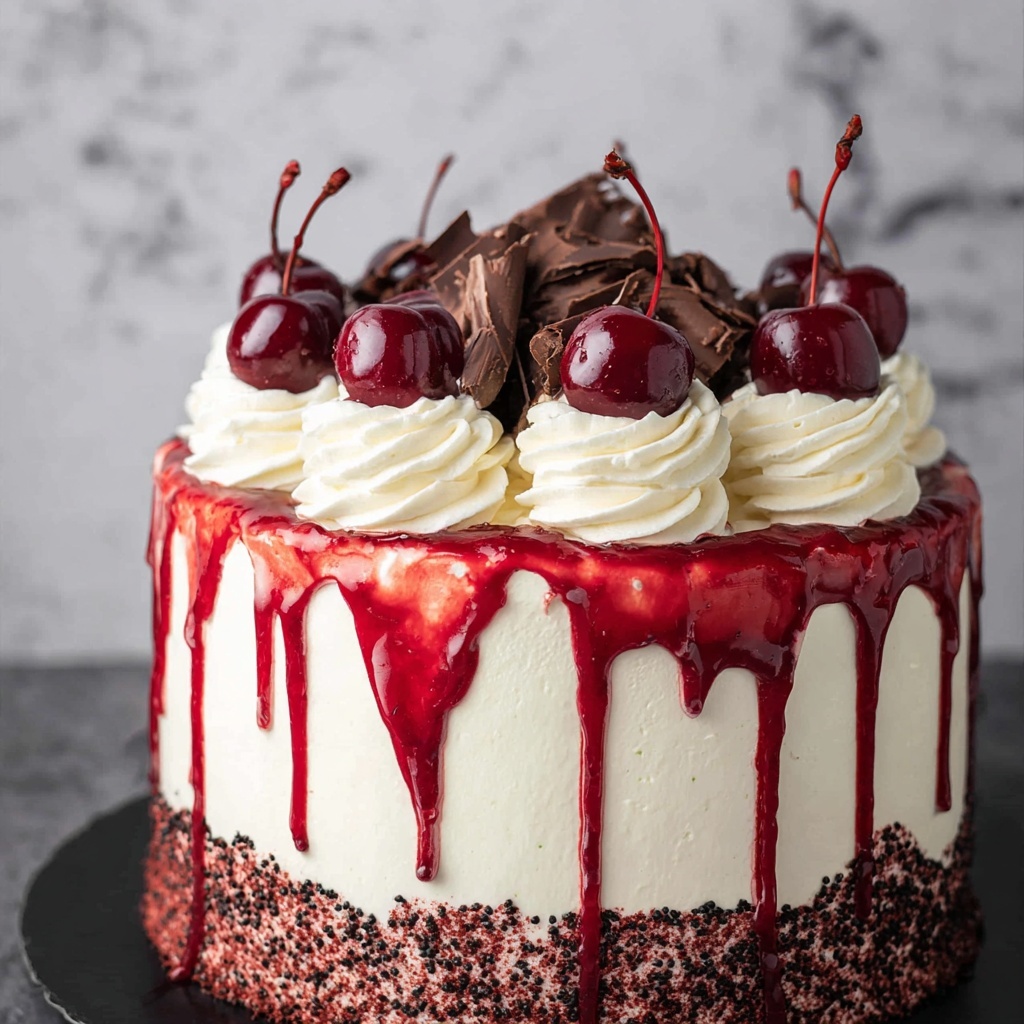Black Forest Cake Recipe - Recipe Image