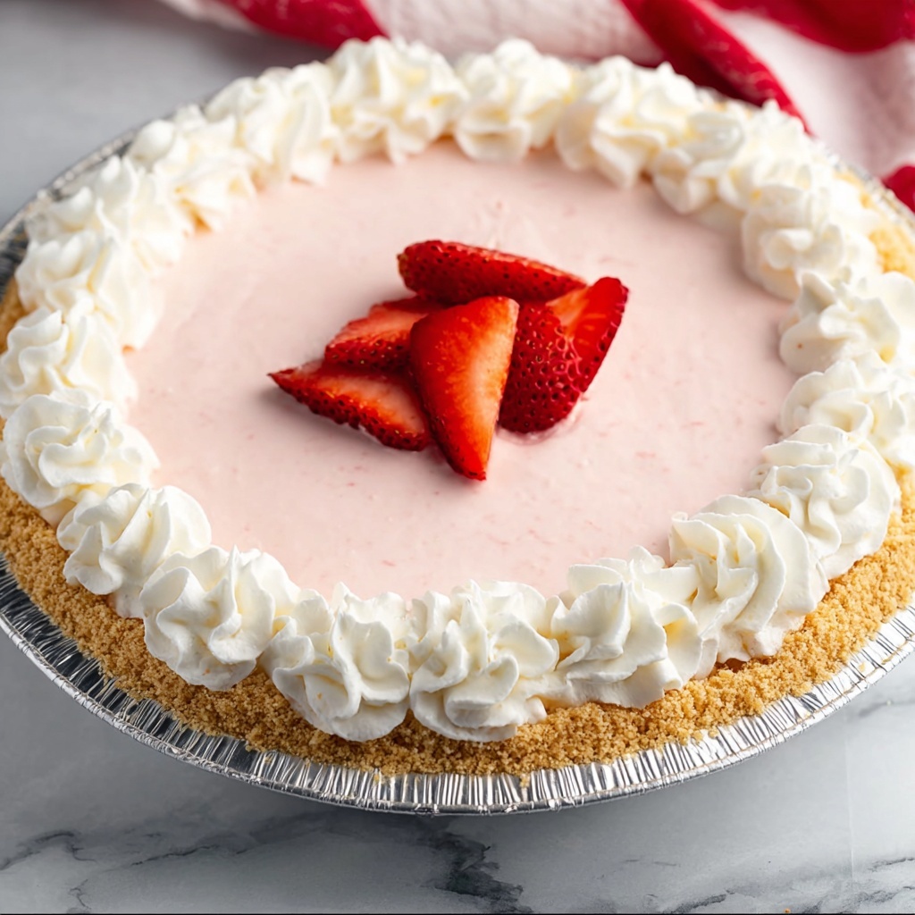 Frozen Strawberry Daiquiri Pie Recipe - Recipe Image