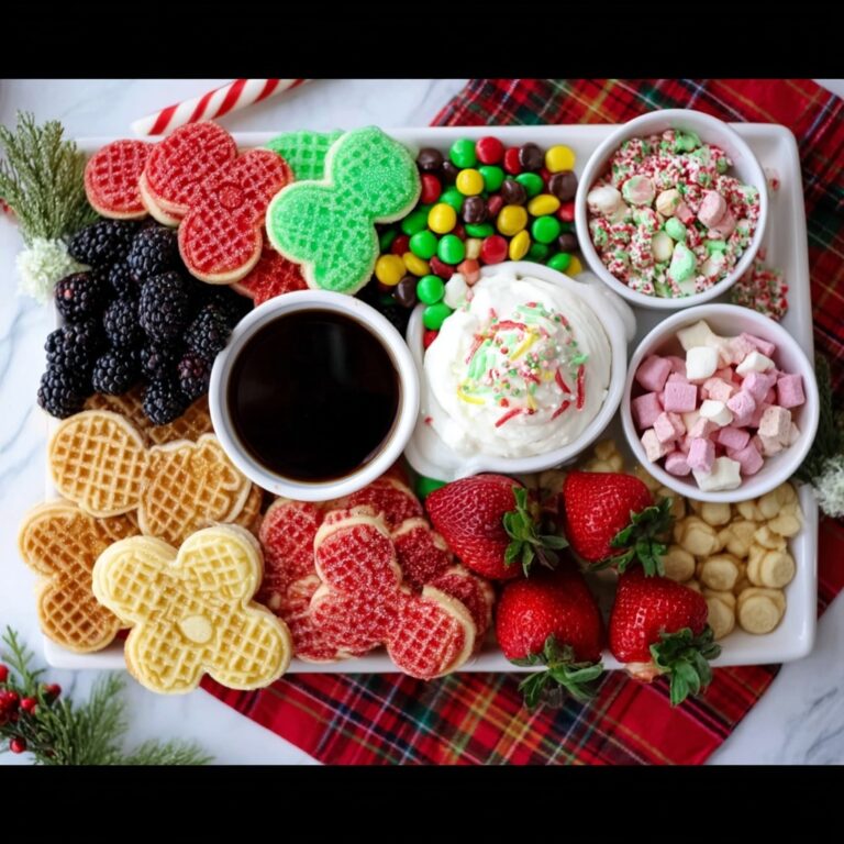 Mickey Mouse Waffles Breakfast Board Recipe