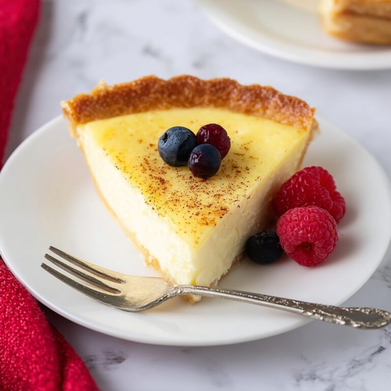 Custard Pie Recipe