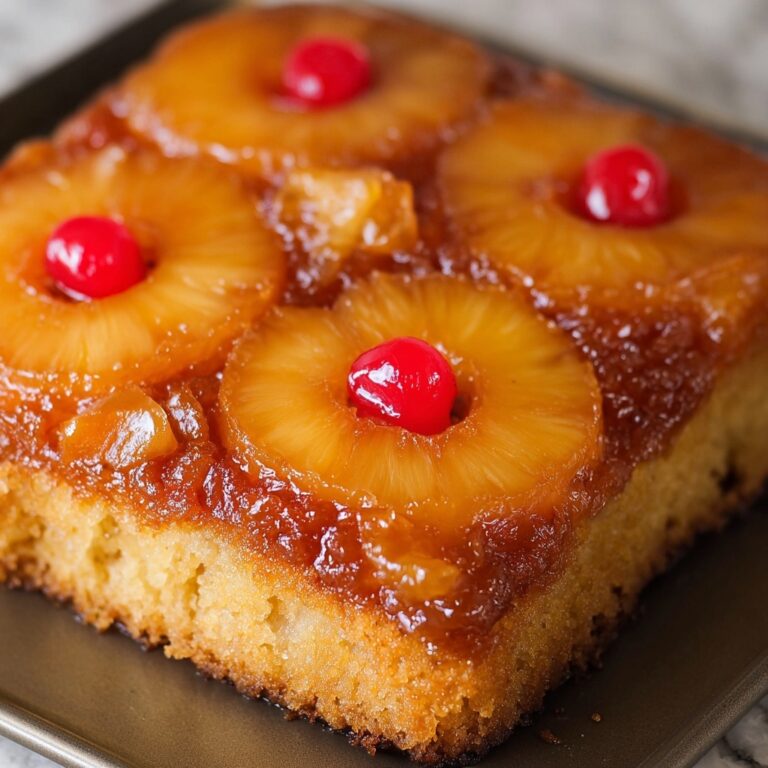 Pineapple Upside Down Cake Recipe