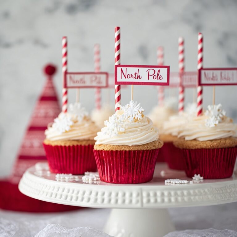 North Pole Cupcakes Recipe