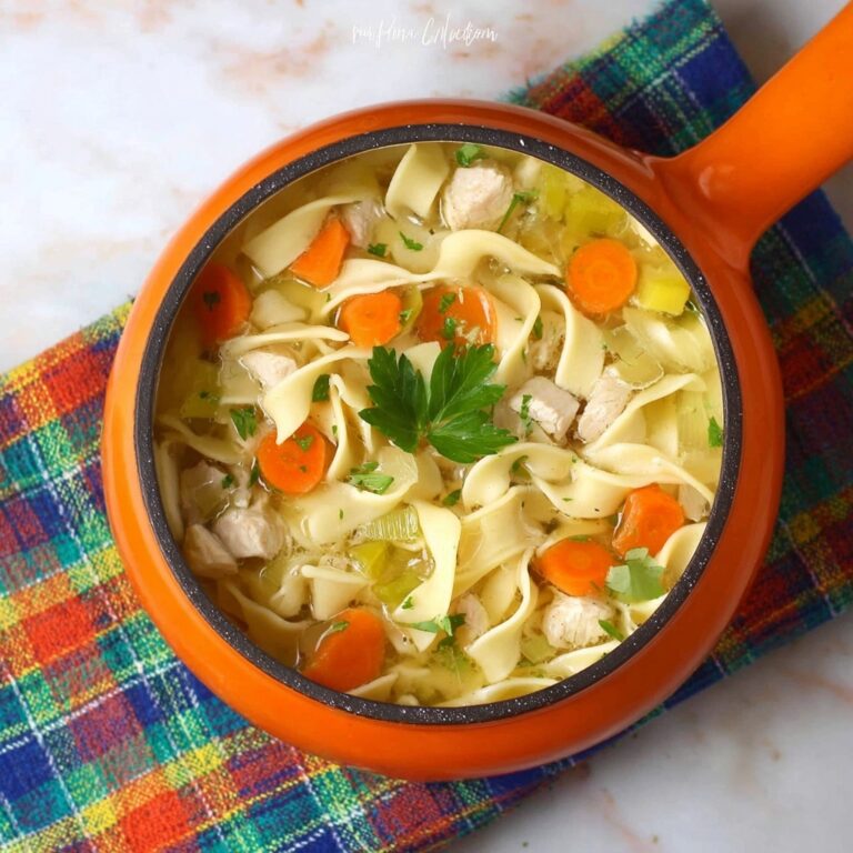 Instant Pot Chicken Noodle Soup Recipe