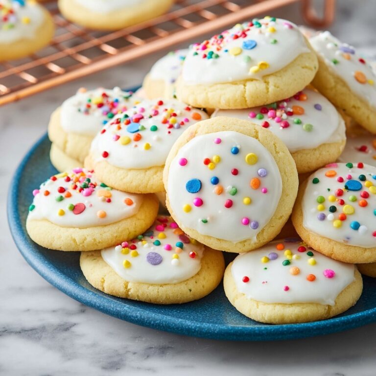 Anise Cookies with Powdered Sugar Glaze Recipe