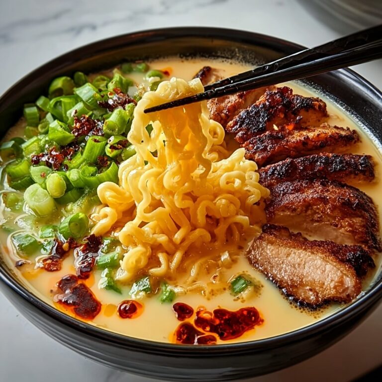 Spice It Up: Irresistibly Fiery Chicken Ramen That Delivers Comfort Recipe