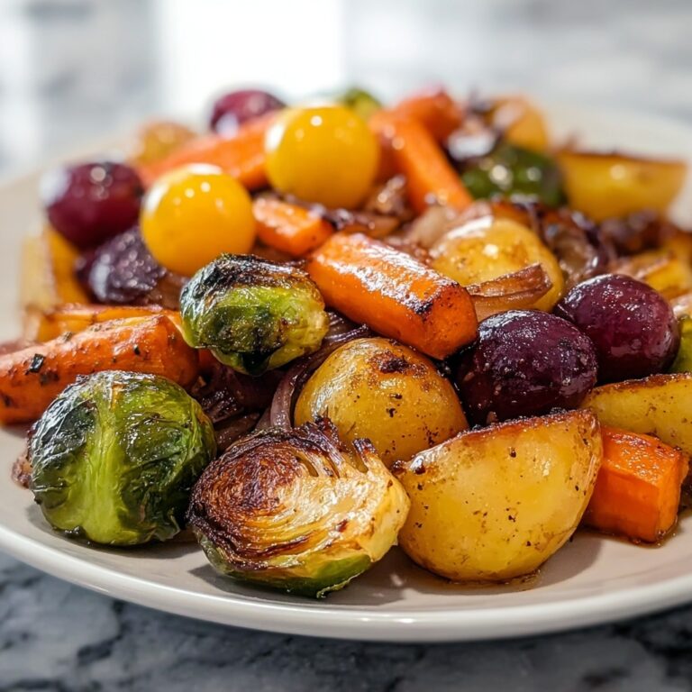 Delicious Balsamic Glazed Roasted Vegetables Recipe