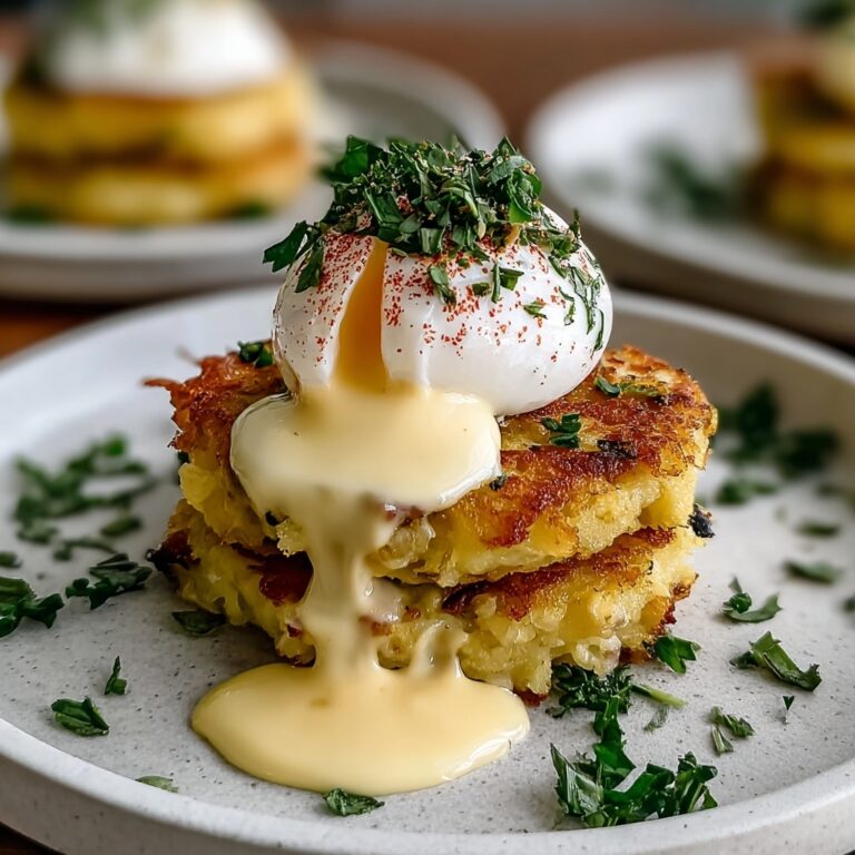 Easy Latke Eggs Benedict for a Cozy Brunch Surprise Recipe