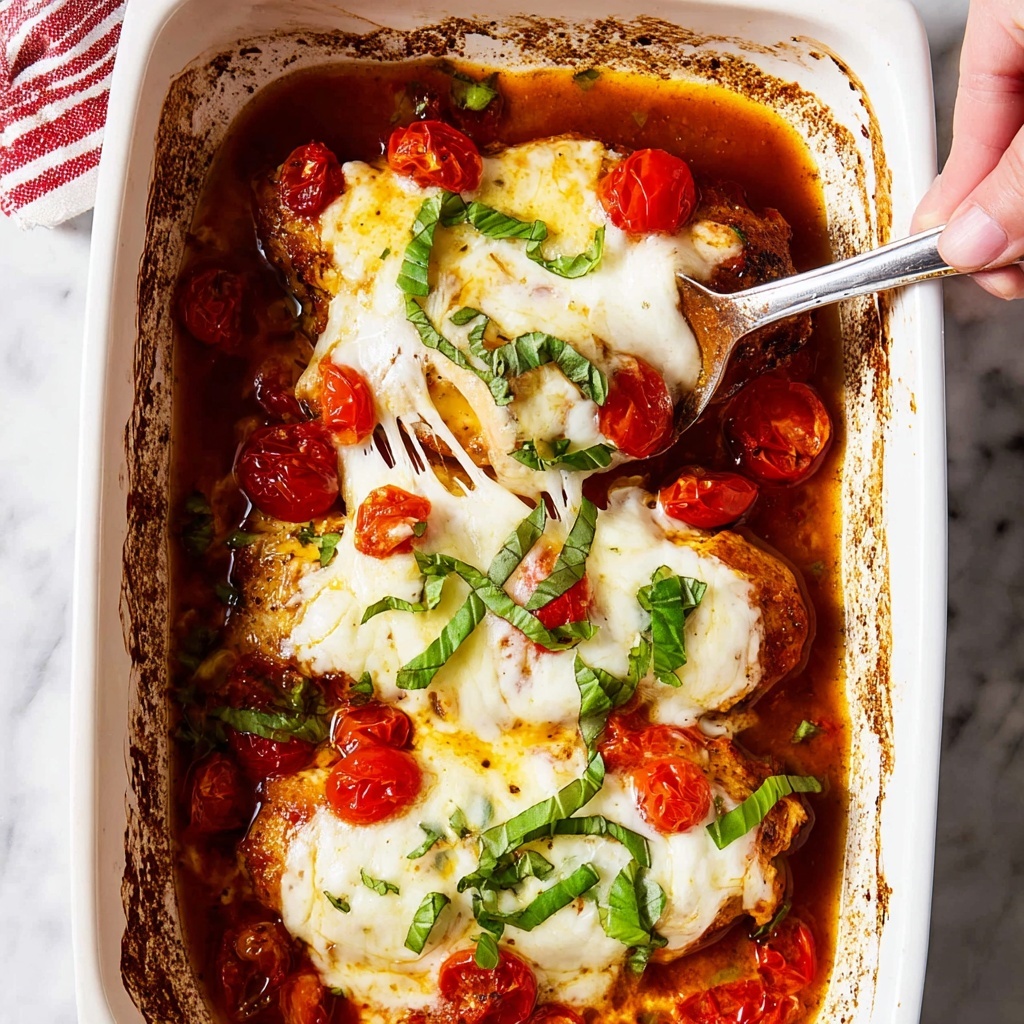 Baked Caprese Chicken Recipe - Recipe Image