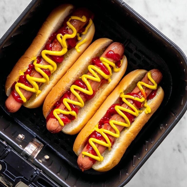 Air Fryer Hot Dogs Recipe