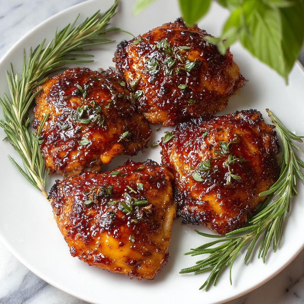 Low Carb BBQ Chicken Thighs Recipe - Recipe Image