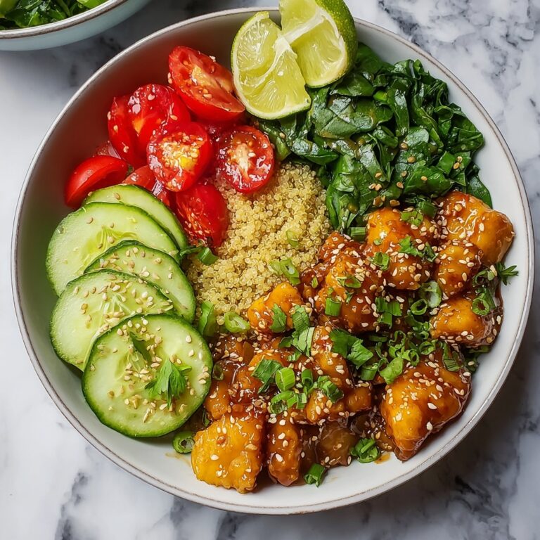 Healthy Hot Honey Chicken Bowls Recipe