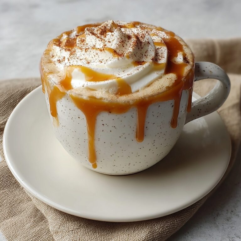 Warm Creamy Butterbeer Latte Recipe