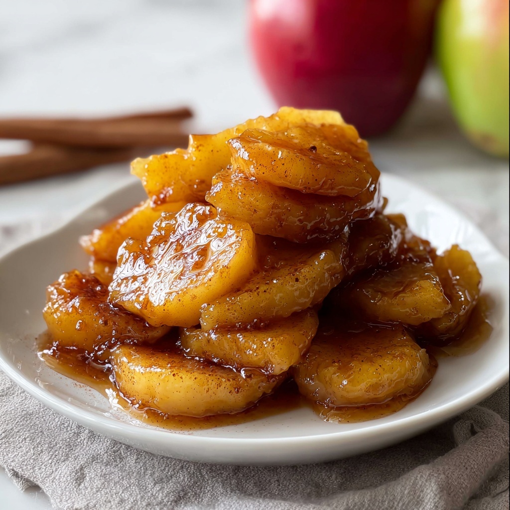 Air Fryer Cinnamon Apples Recipe - Recipe Image