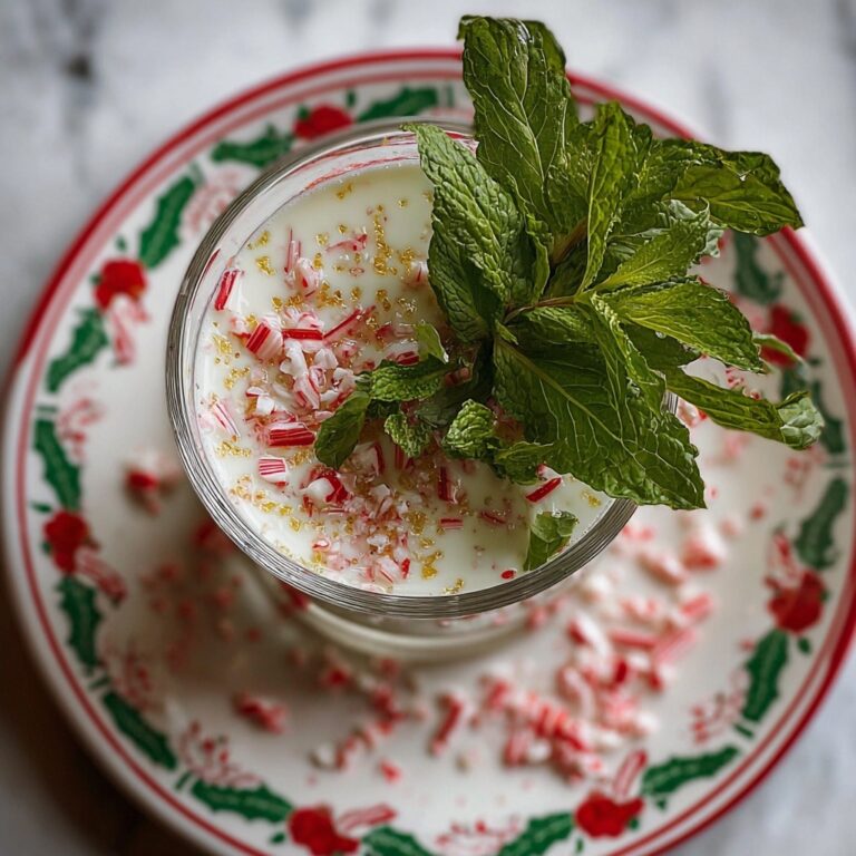 Minty Christmas Cocktail Recipe